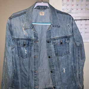 GAP Distressed Jean Jacket